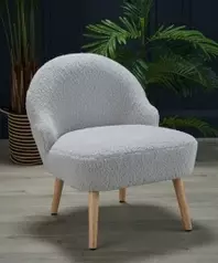 Bear Accent Chair - Grey Boucle